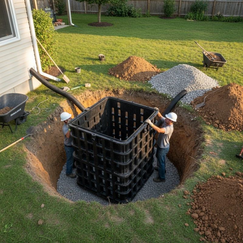 Concrete Patio Drainage Service