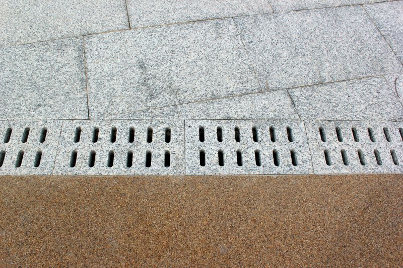 Concrete Patio Drainage Service detail